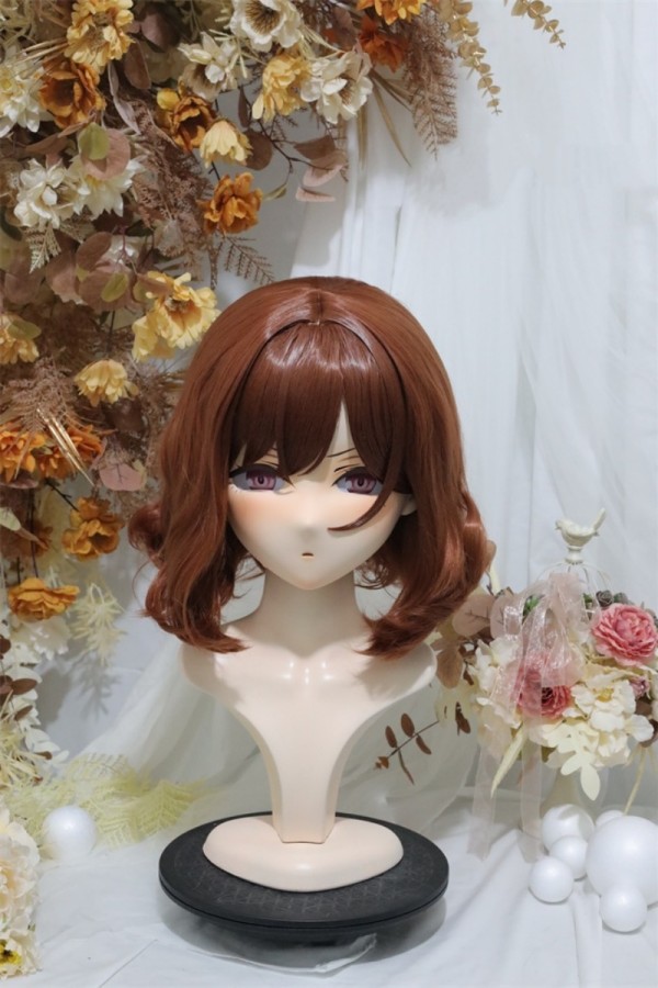 NFD Kigurumi The Idolmaster Shiny Colors Madoka Higuchi Cosplay Mask